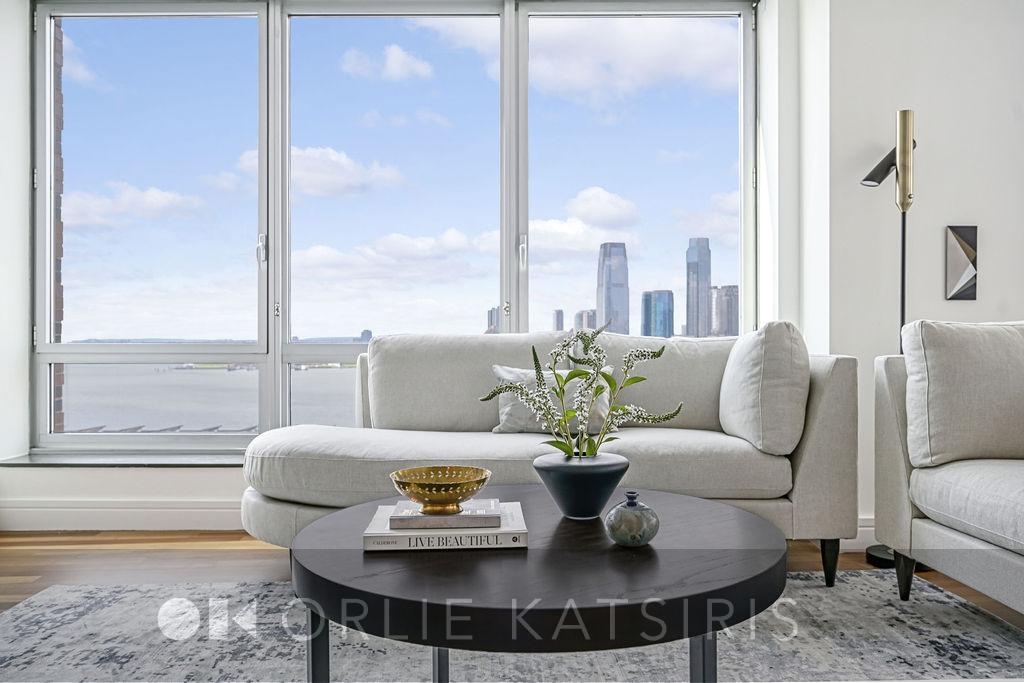 Orlie Katsiris Staging & Interiors Hudson River Residence Living Room