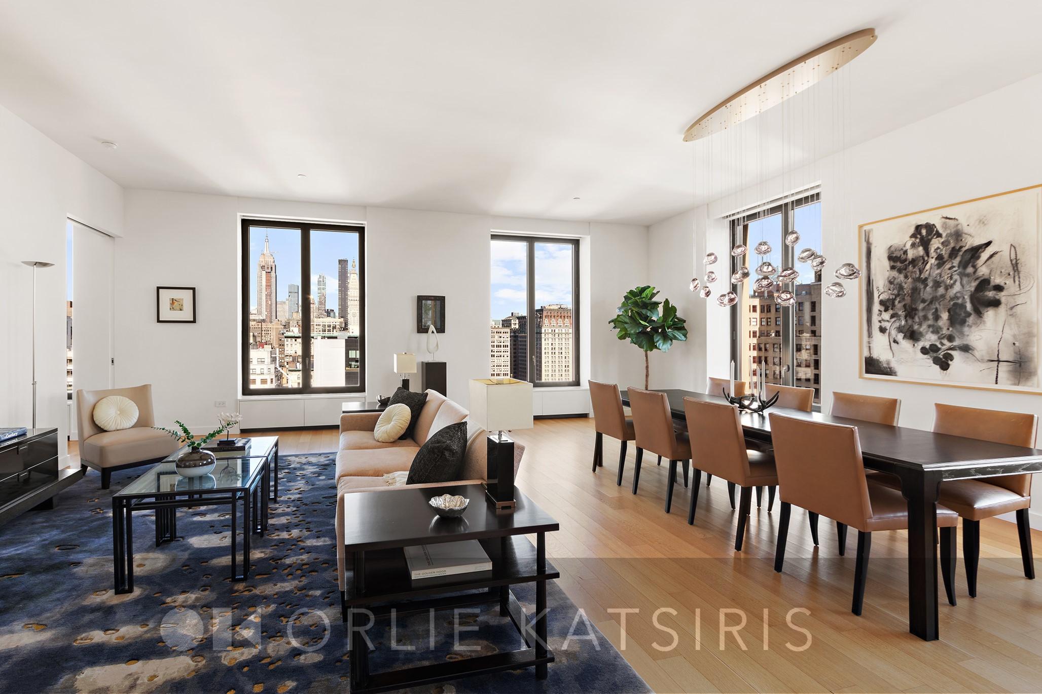 Orlie Katsiris Staging & Interiors Greenwich Village Residence